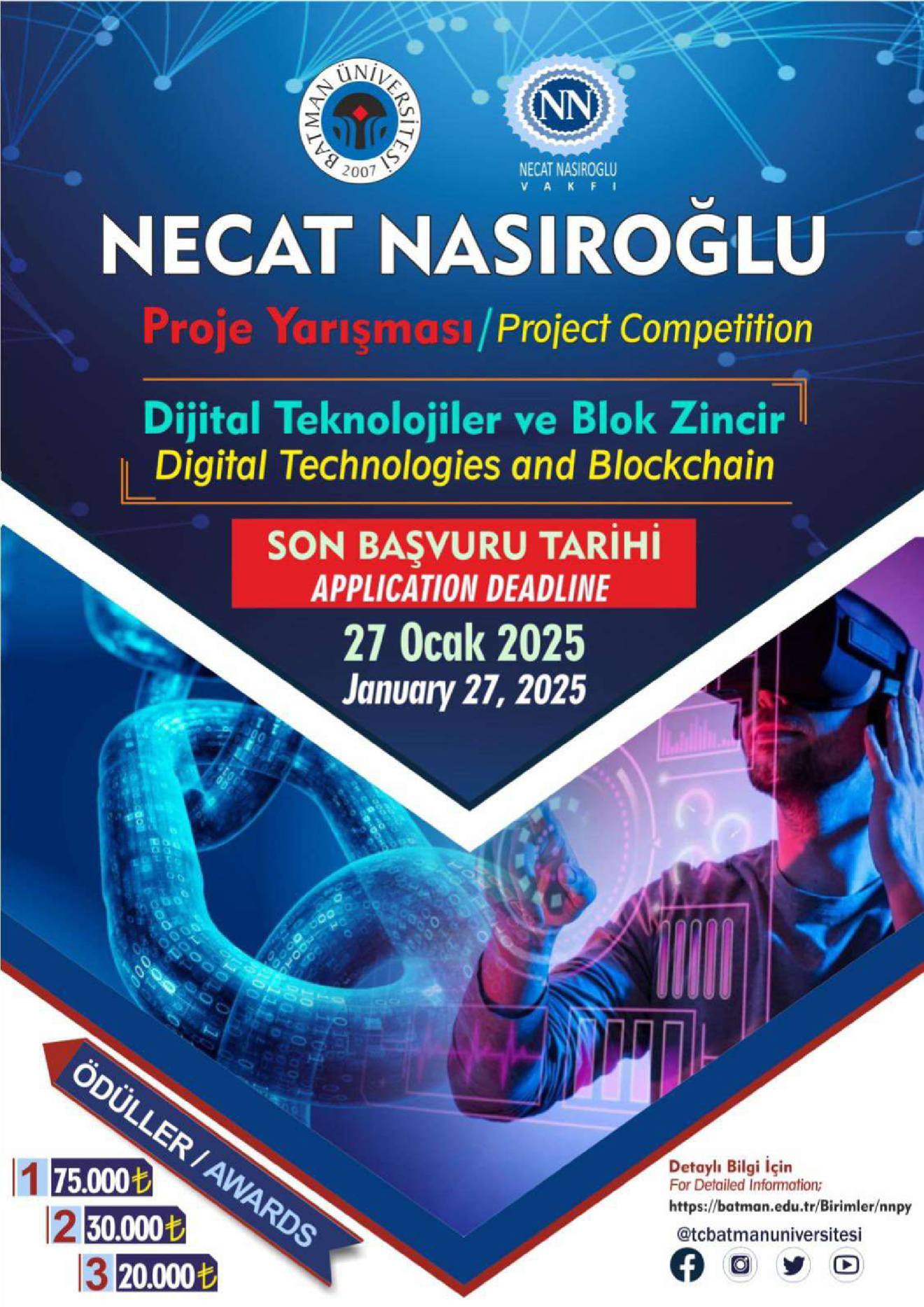 NECAT NASIROĞLU PROJE YARIŞMASI DJİTAL TEKNOLOLİLER VE BLOK ZİNCİR